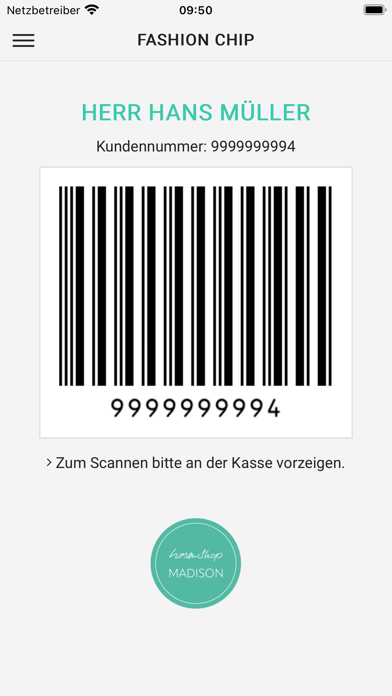 hosenshop MADISON Screenshot