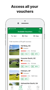 Albrecht Golf Card screenshot