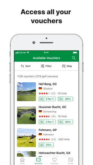 Albrecht Golf Card screenshot 3