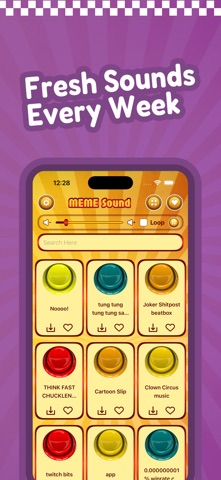 Meme Soundboard - Funny Sounds iPhone screenshot