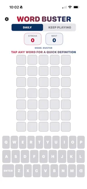 Isogram Word Buster screenshot 1