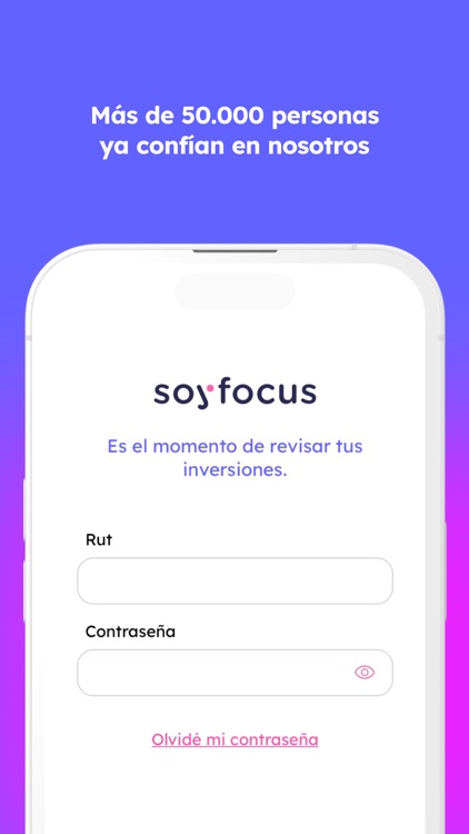 SoyFocus: Ahorro e inversión screenshot-6