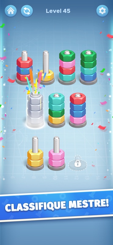 Nut Color Game - Sort Puz 3D screenshot 5