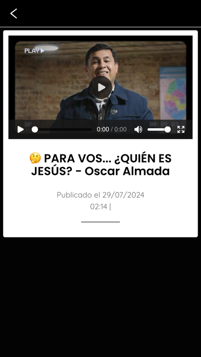 Iglesia Jesus te Ama Screenshot