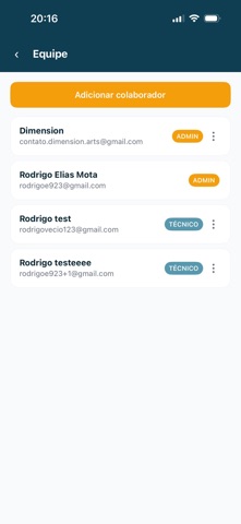 Confere Checklist screenshot
