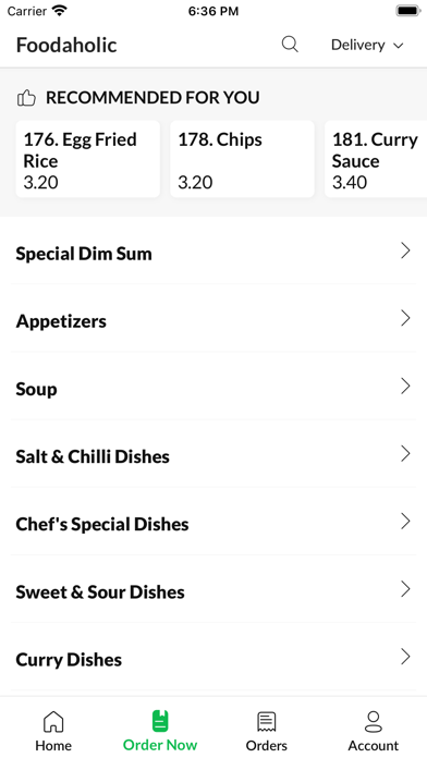 Foodaholic Screenshot