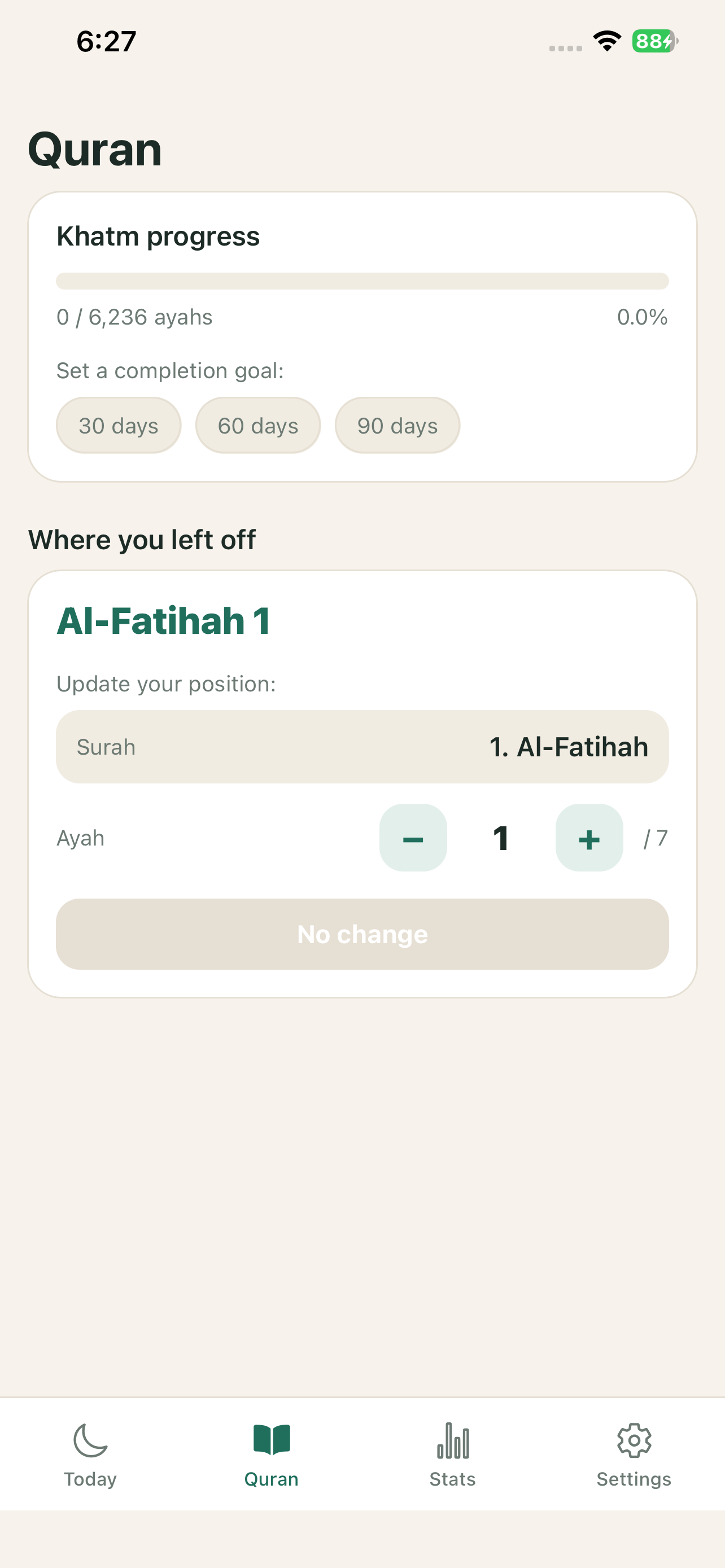 Sabr Prayer Tracker screenshot 3