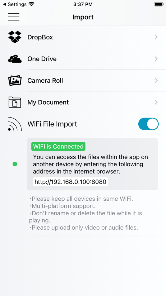 #1. Vida+ (A/V Storage/Management) (iOS) 由: KYUNGJA JANG