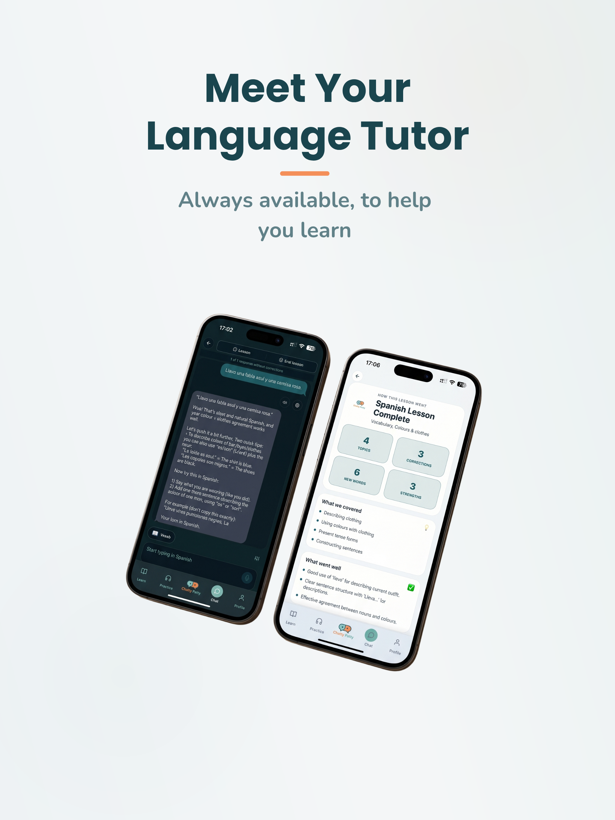 ChattyPatty - learn a language screenshot 9