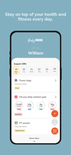 Body Fixers App screenshot 2