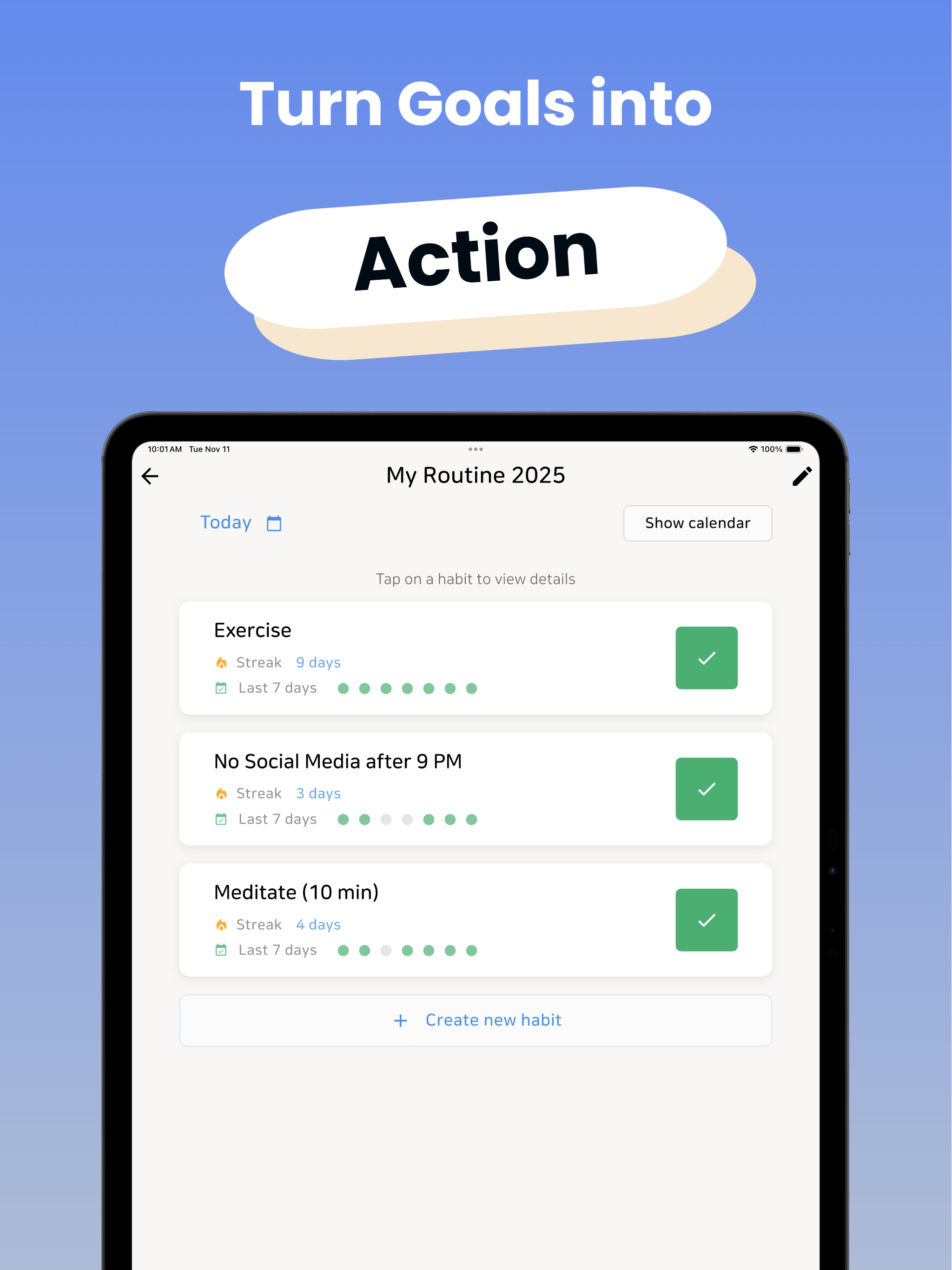 DayFlow – Daily Habit Tracker screenshot 7