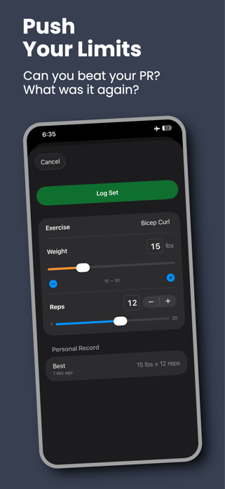 STRONK: A Workout Tracker Screenshot 3 of 9