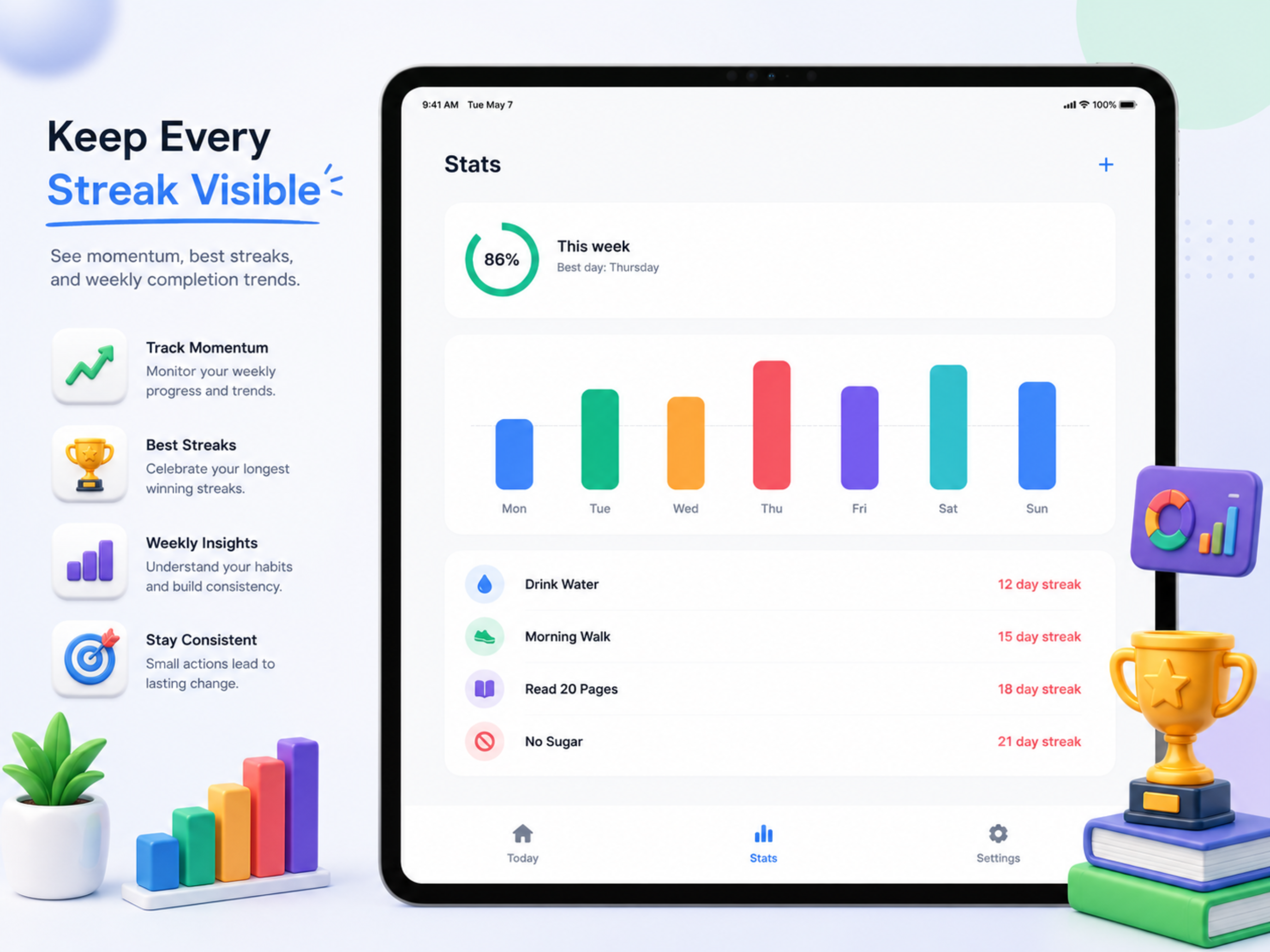 Daily Habits & Goal Tracker