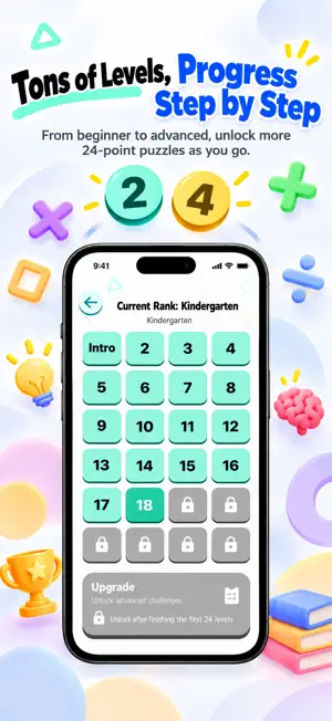 Math24: Brain Math Challenge screenshot 4