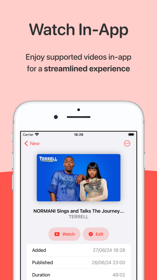 #3. Play: Save Videos Watch Later (macOS) By: Loop Apps LTDA