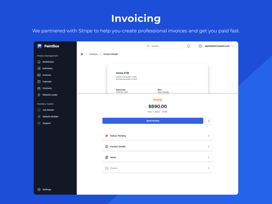 Paintbox App for Painters iPad screenshot 3 - Business app