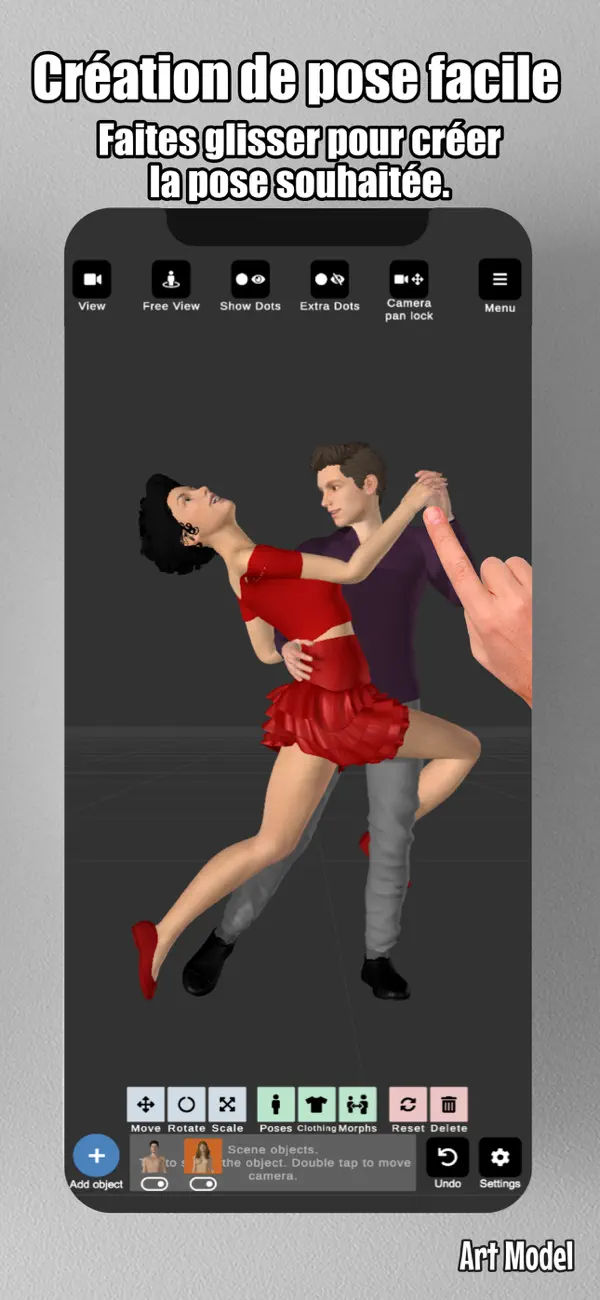 Screenshot #1 pour Art Model - Pose & morphologie