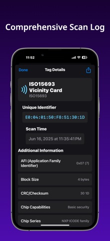 NFC-RFID Reader Screenshot 8 of 10