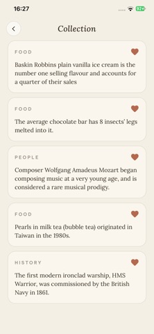 Facts - Curious Facts Everyday Screenshot 4 of 5