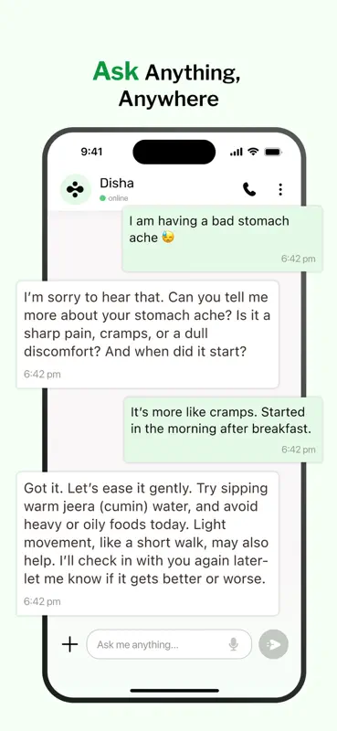 Disha: AI Health Coach screenshot 4 of 6