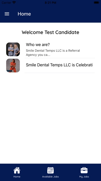Smile Dental Temps APP