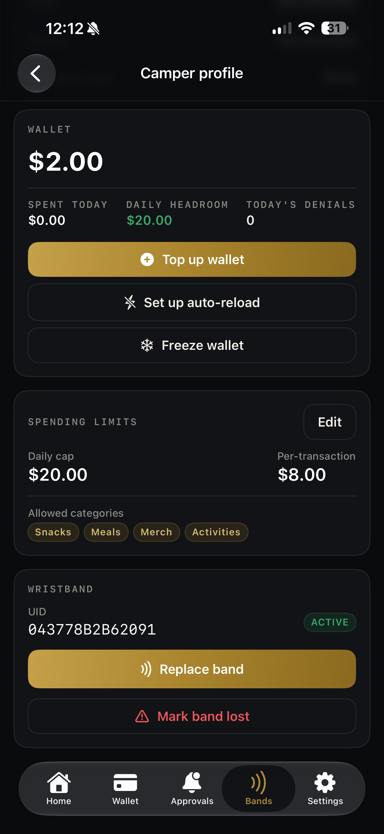 DSN Elite Wallet screenshot 3