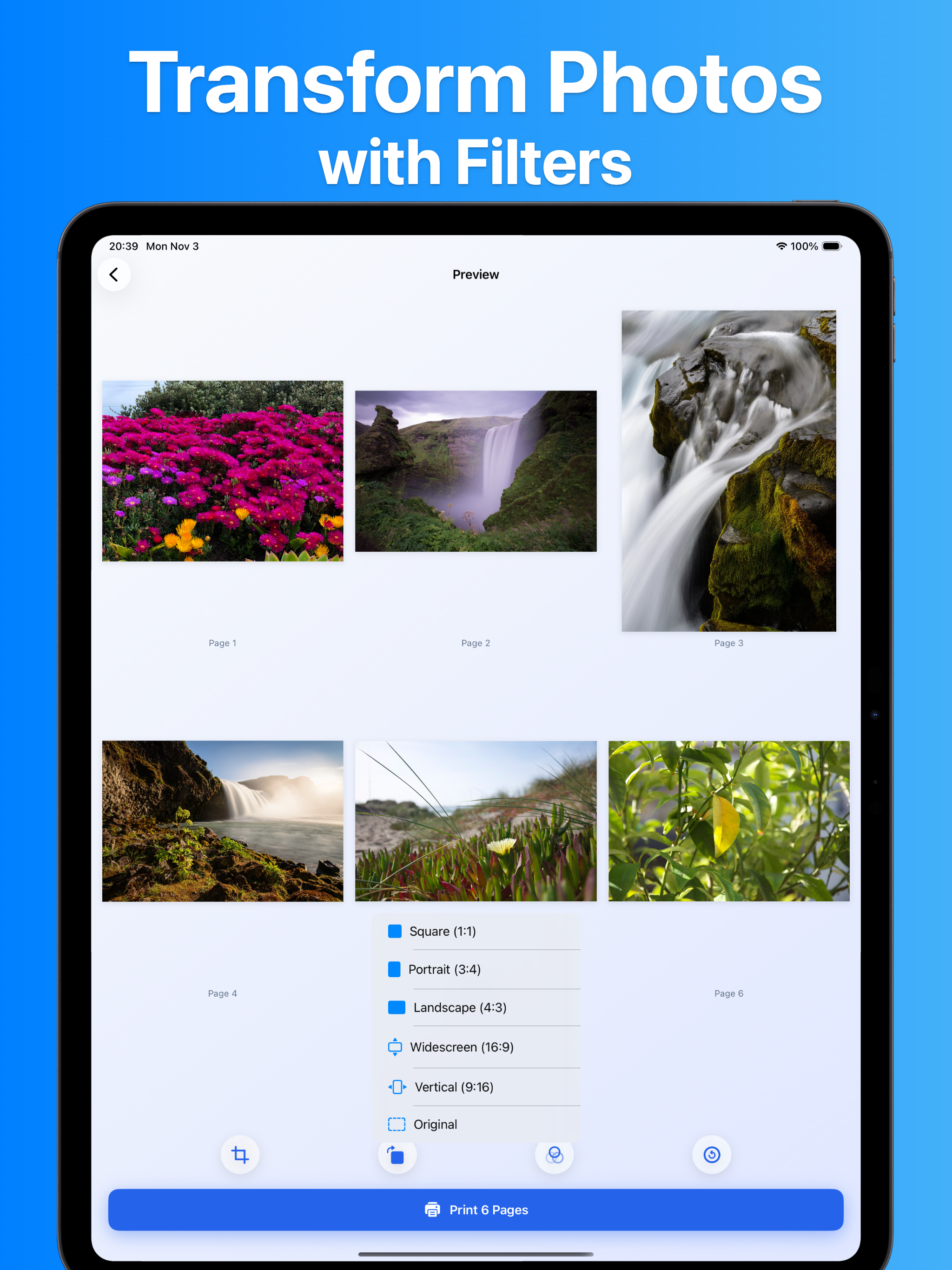 Printer app, Smart AIR printer