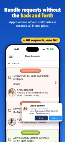 Restaurant Staff Scheduler Screenshot 5 of 10