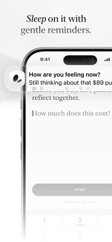 Yielded: Daily Impulse Journal iPhone screenshot