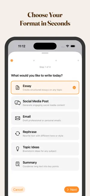 AI Essay Writer: Writesuit screenshot 4