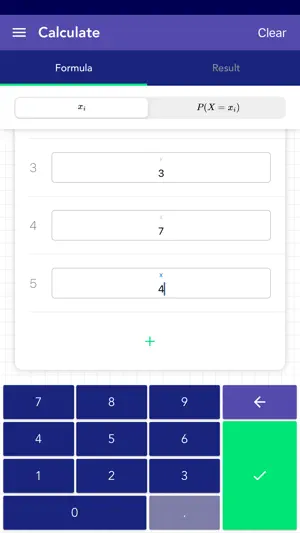 Statistics Calculator - Basics screenshot 1
