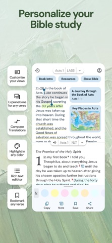 Life Application Study Bible App Store preview screenshot 9