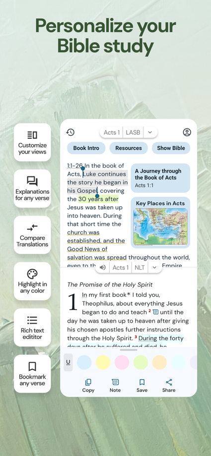 Life Application Study Bible 的 App Store 截图 9
