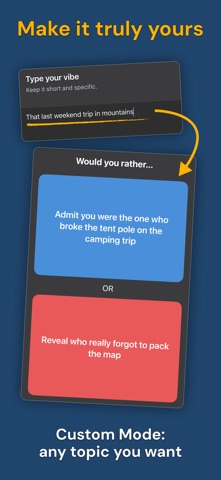 Would you rather? No Repeats Screenshot 4 of 6