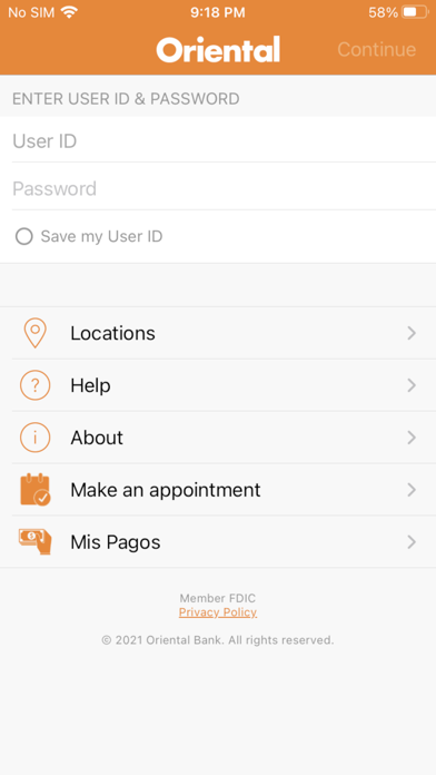 Oriental Biz Screenshot