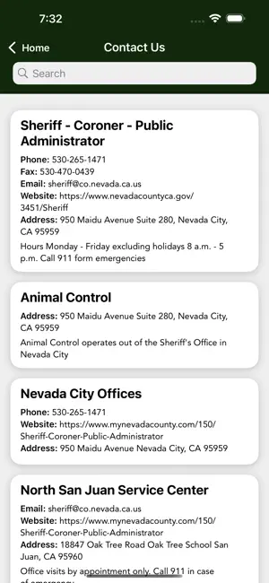 Nevada County Sheriff CA screenshot 2