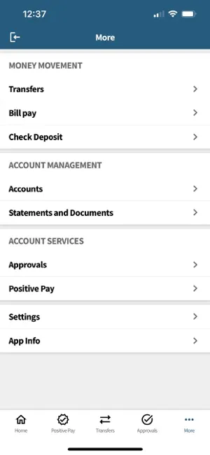 Alliance Bank Business Mobile screenshot 2
