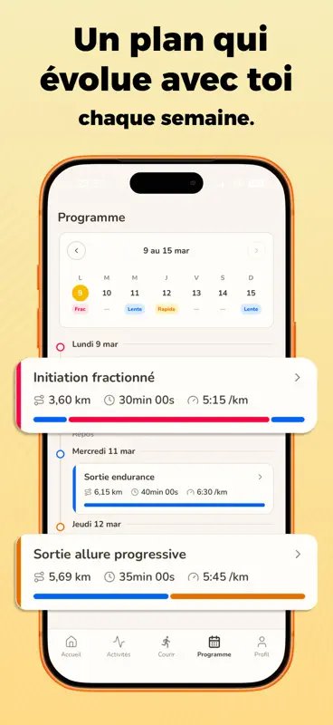 Bolty: Coach IA & Plan Running screenshot 2 of 7