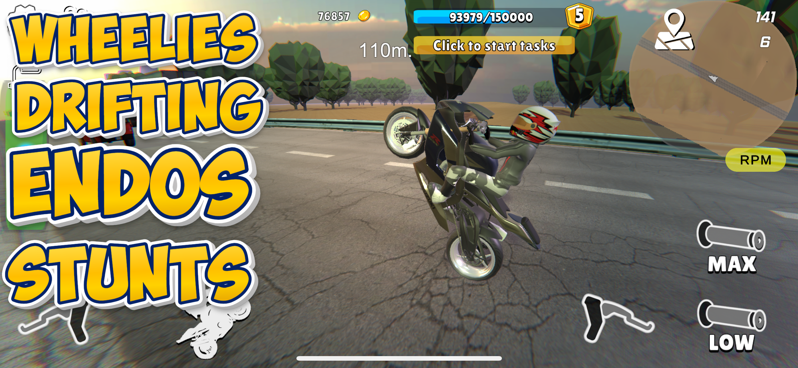 Wheelie King 7 - Bike Wheeling