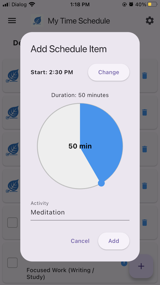 #2. My Time Schedule (iOS) 由: Path Nirvana Foundation