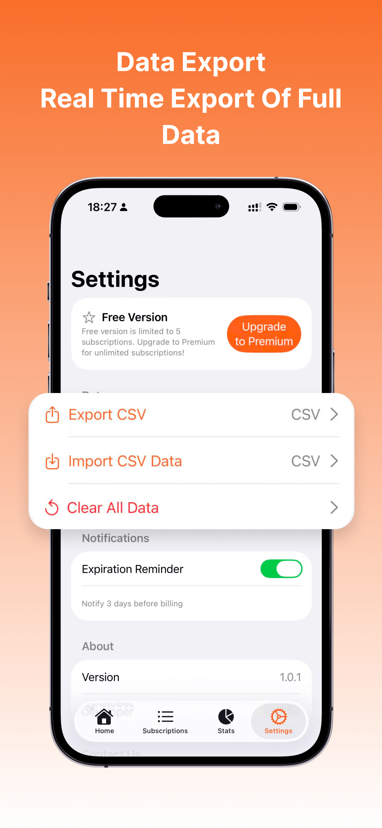 SubTrack-Subscription Manager