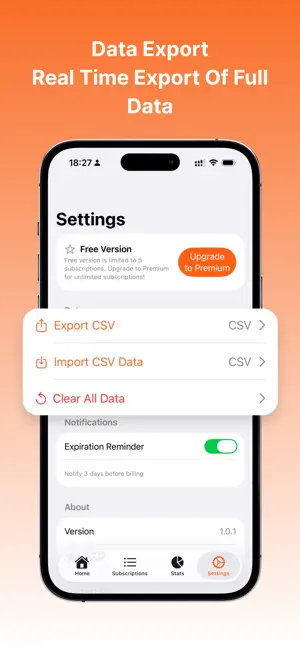 SubTrack-Subscription Manager screenshot 4