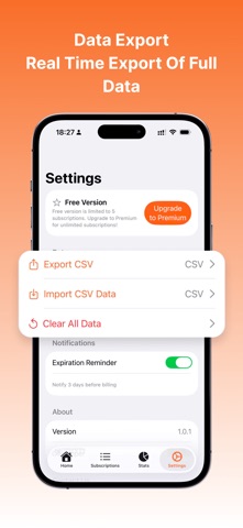 SubTrack-Subscription Manager Screenshot 4 of 4