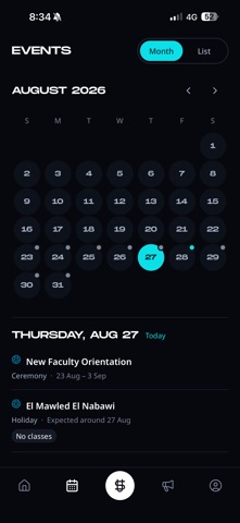 AUC SU: Student Union Screenshot 2 of 6