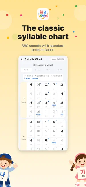 Learn Korean - Hangul & Words screenshot 4