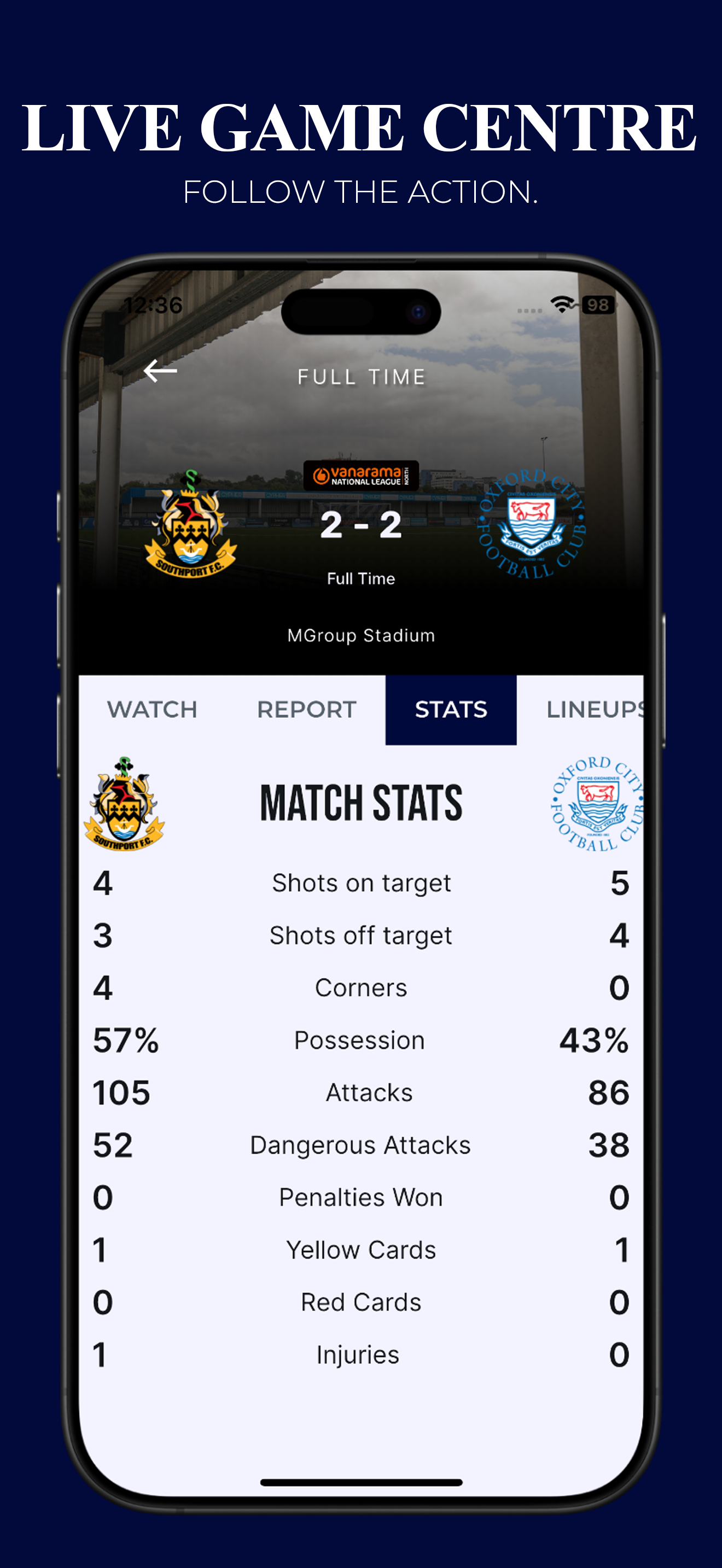 Oxford City FC screenshot 5