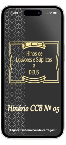 Hinário CCB Nº 05 app screenshot