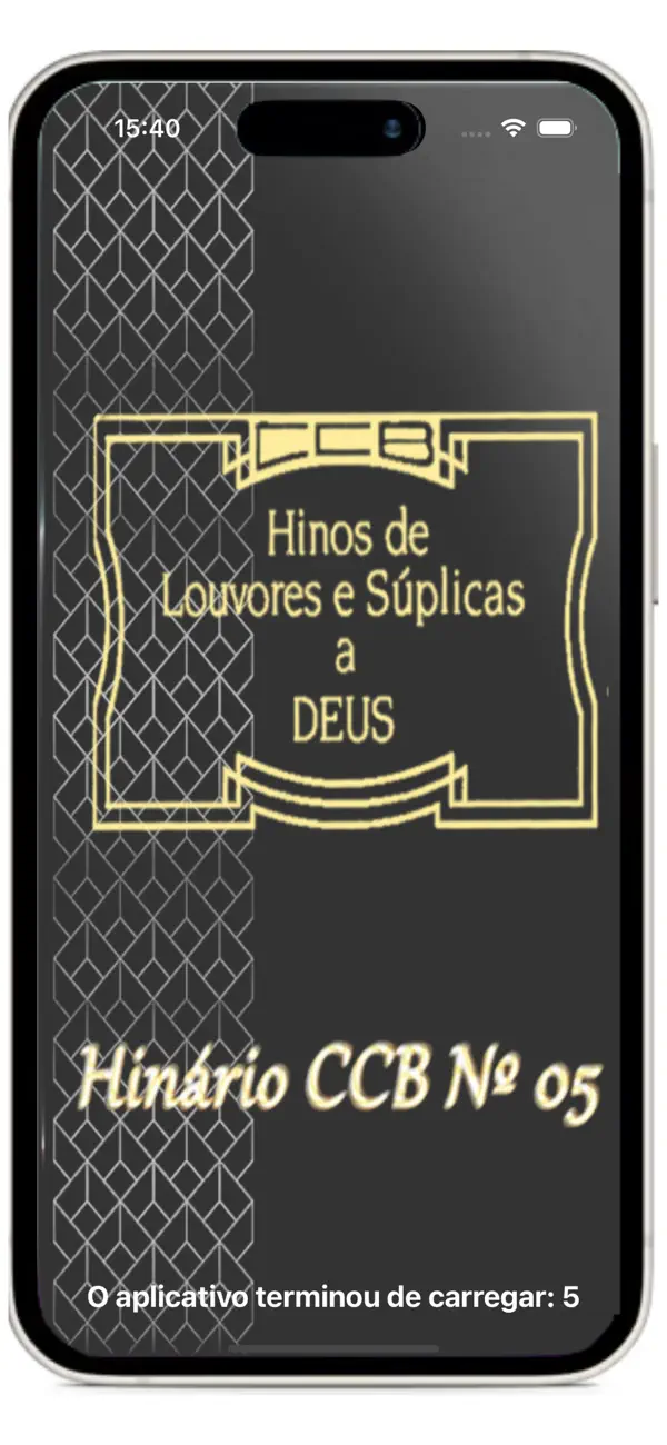 Screenshot #1 pour Hinário CCB Nº 05