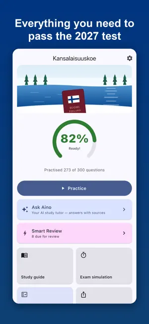 Kansalaisuuskoe – citizenship screenshot 1
