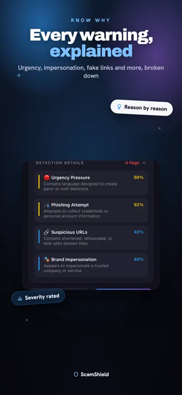 ScamShield: Phishing & Fraud screenshot 3 of 5